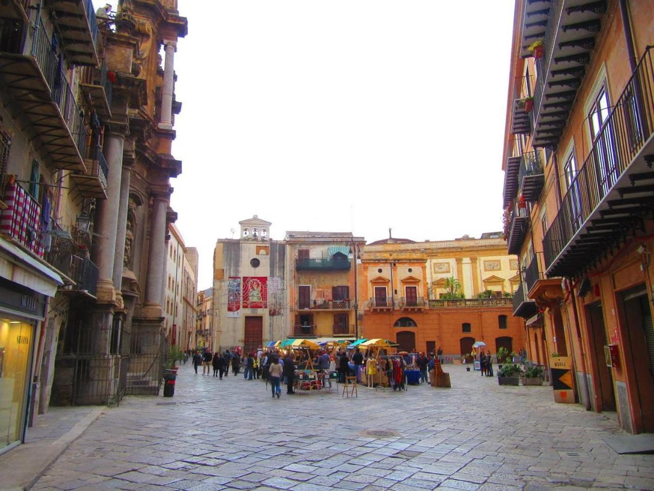 Casa Sant'Anna Apartman Palermo Kültér fotó